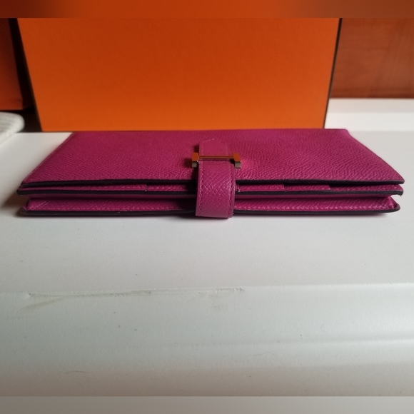 HOSTPICK!!! HERMES Classic Bearn Wallet - Picture 5 of 16